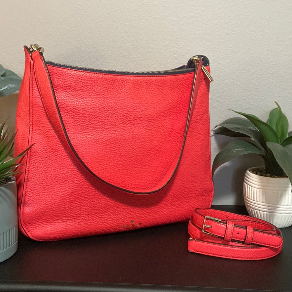 EUC Kate Spade ♠️ Coral Shoulder Bag/Crossbody LIKE NEW